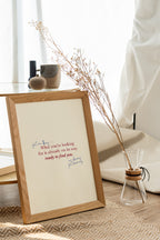 Ready To Find You | Tipografi Posteri