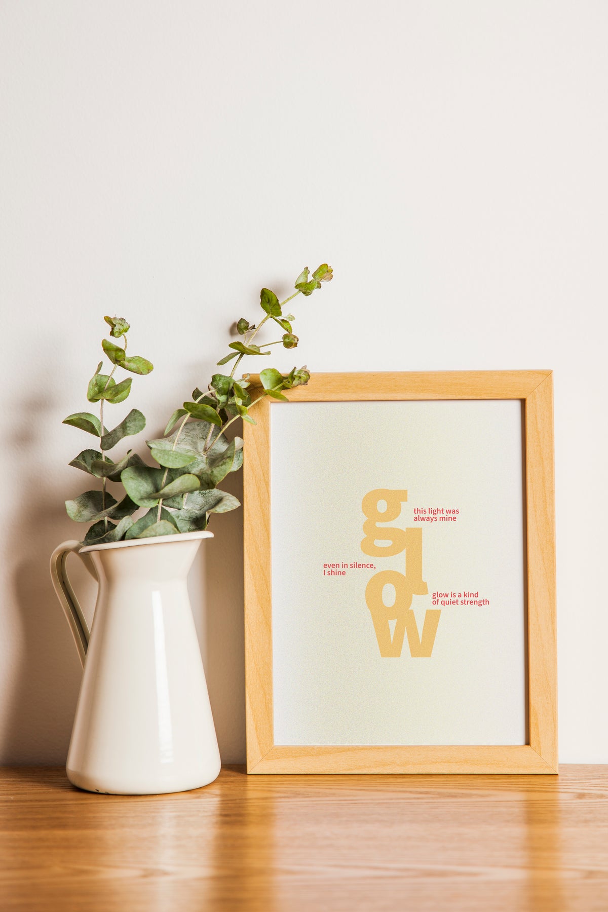 Glow Within | Tipografi Posteri