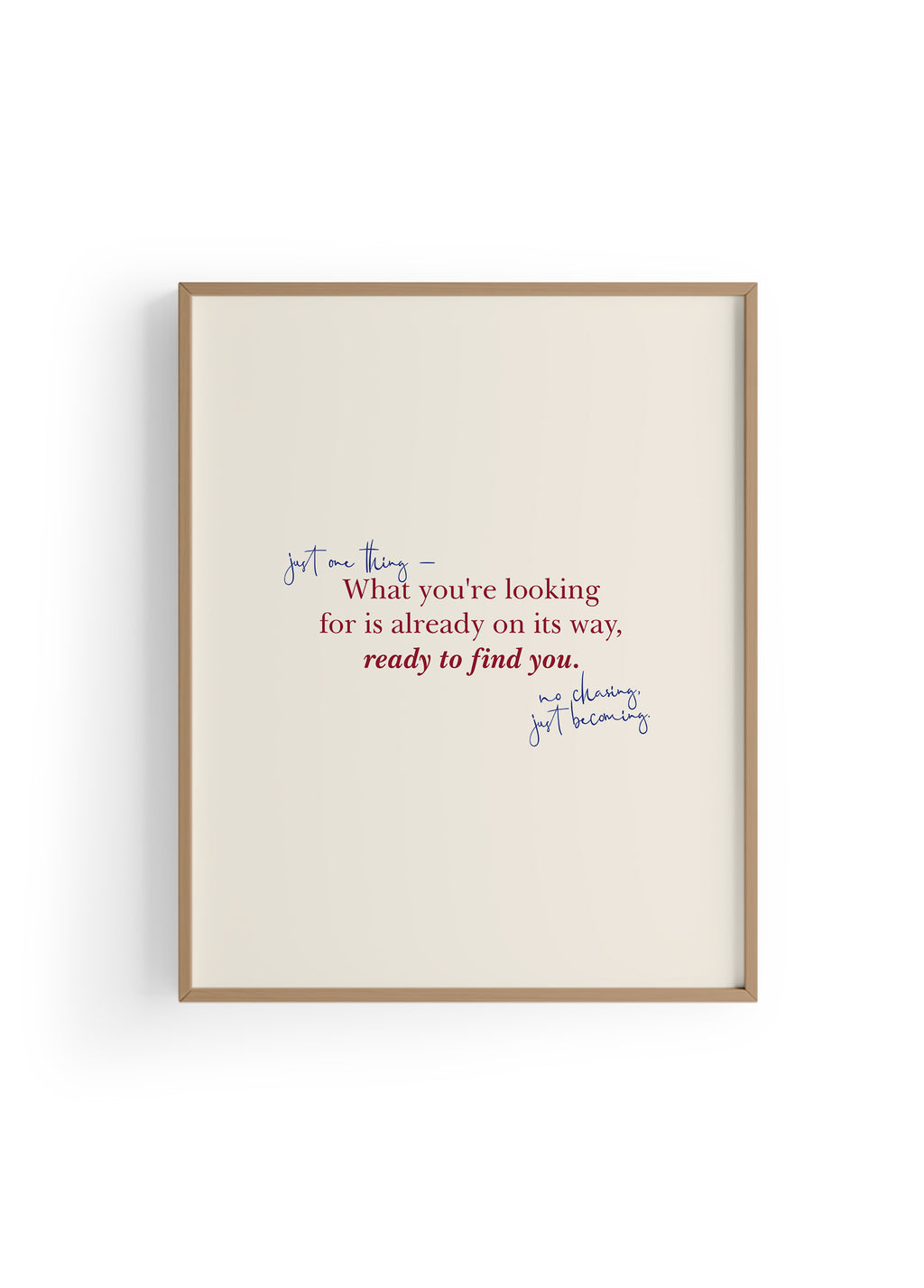 Ready To Find You | Tipografi Posteri