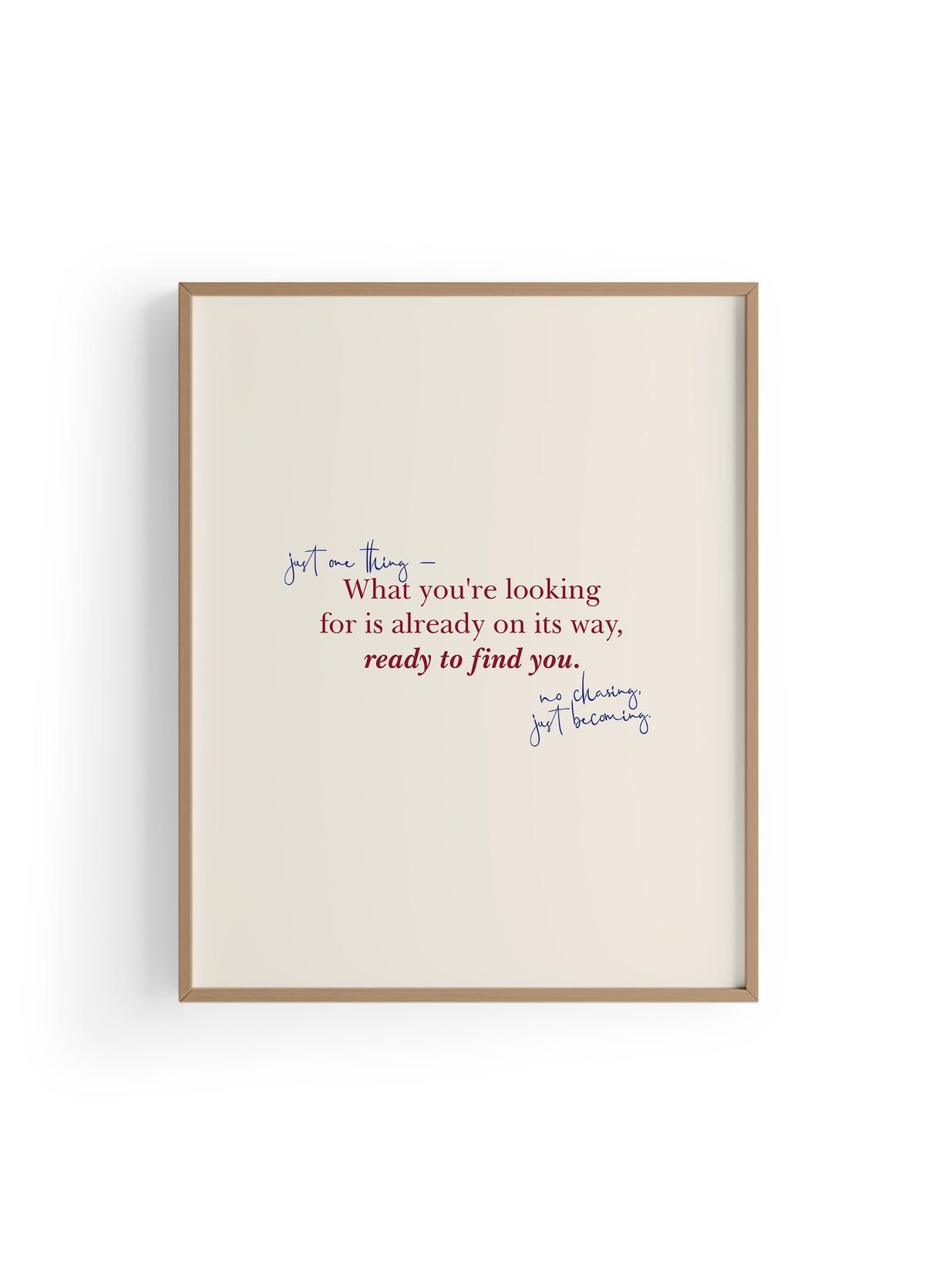 Ready To Find You | Tipografi Posteri